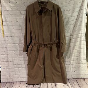 Men's Ralph Lauren Chaps Microfiber Trench Coat